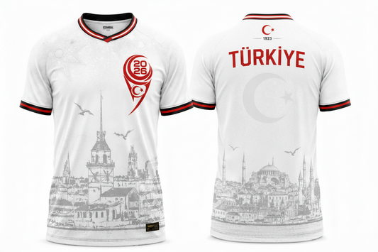 Turkiye Soccer Jersey, FIFA World Cup Soccer Jersey