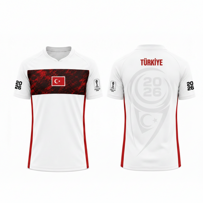Turkiye Soccer Jersey, FIFA World Cup Soccer Jersey