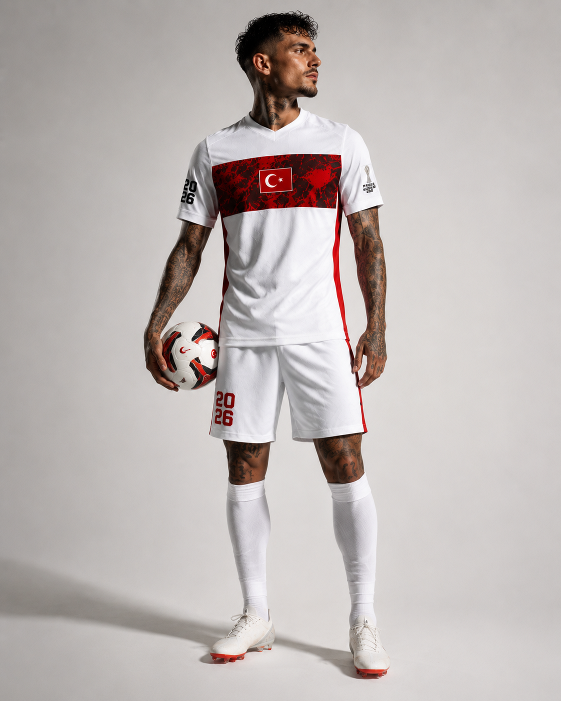 Turkiye Soccer Jersey, FIFA World Cup Soccer Jersey